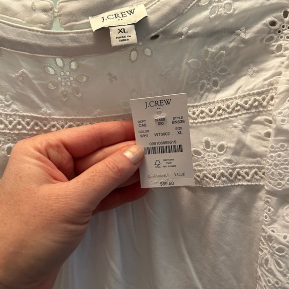 NWT J. Crew top - Picture 3 of 8